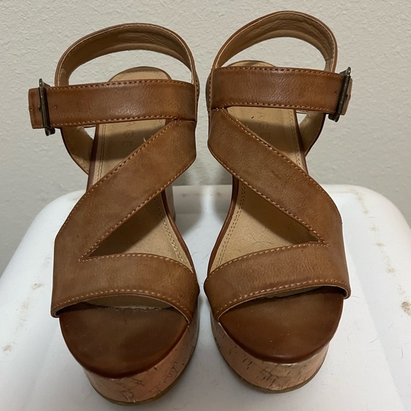 Wedge heel sandals - Picture 2 of 7